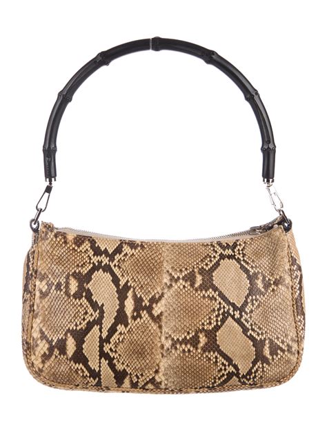 gucci snake skin purse|Gucci snakeskin handbag.